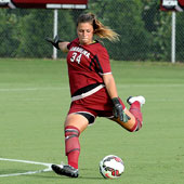 Goalkeeper and President's Award winner Sabrina D'Angelo was drafter by the Western New York Flash during her last semester at the University of South Carolina.